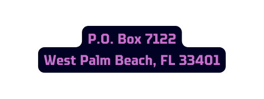 P O Box 7122 West Palm Beach FL 33401